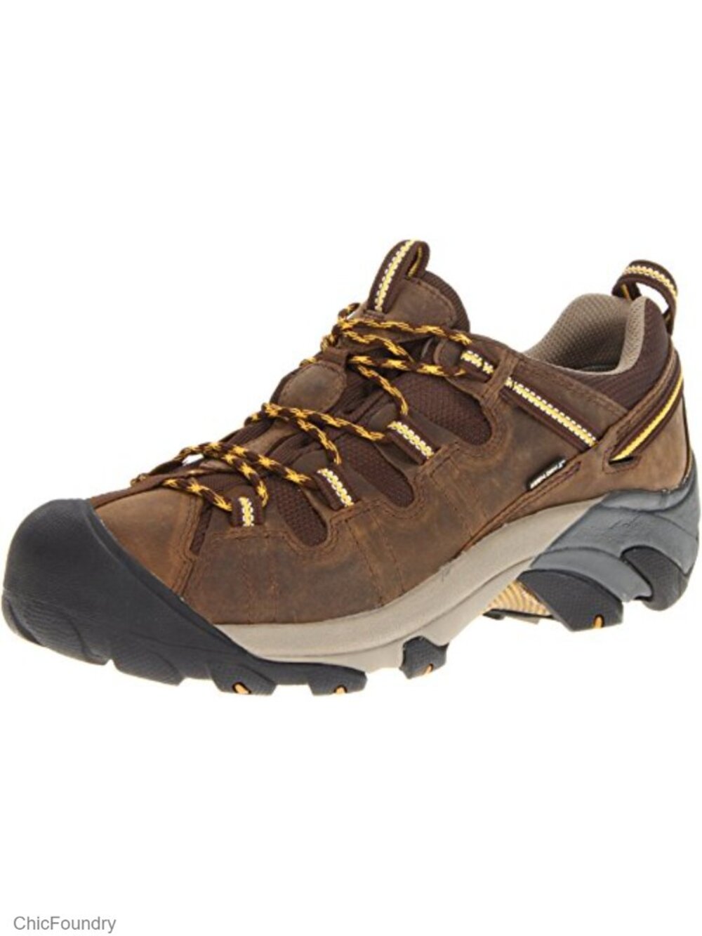 KEEN Targhee 2 Low Waterproof Hiking Shoes Leather Mesh Lace-Up